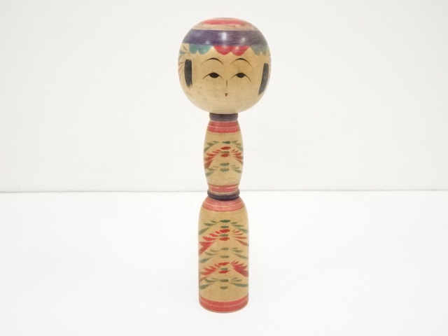 TRADITIONAL JAPANESE CRAFT / KOKESHI DOLL (24.1 cm)/ ARTISAN WORK
